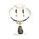 Horn Pendant Necklace & Earring: ASSTD 