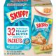 Skippy Creamy Peanut Butter Squeeze Packets, 1.15 oz, 32 ct