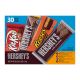 Hershey's, Kit Kat, Reese's Chocolate Candy Bars, Full Size, Variety Pack, 30 ct