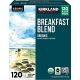 Kirkland Signature Organic Breakfast Blend Coffee, Light, Keurig K-Cup Pods, 120 ct