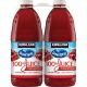 Kirkland Signature Cranberry Premium 100% Juice Drink, 96 fl oz, 2 ct