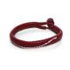 Red Nigerian Leather Bracelets