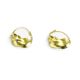 Small Fula Gold Twist Earrings - ¾