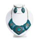 Queen Nefertiti Turquoise Necklace Set