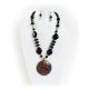 Sacred Ruby Necklace & Earrings