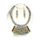 Maasai Empress Necklace Set: Multi Color