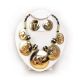 Brass & Copper Elephant Jewelry Set