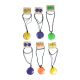 Set of 6 ASSORTED Circle Necklace Sets