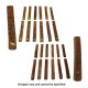 Set Of 12 Wooden Incense Burners
