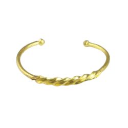 Fulani Gold Twist Bracelet