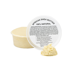 Raw Unrefined African Shea Butter Ivory 8 oz