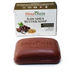Shea Olein: Raw Shea Butter Soap - 5 oz.