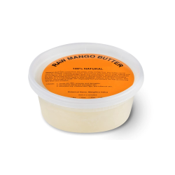 Mango Butter Unrefined 100% Natural Pure Great for Skin, Body, Hair Care -8 oz