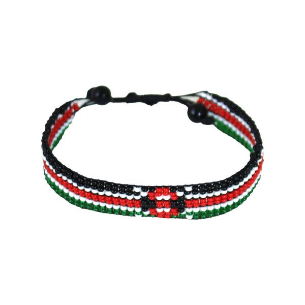 Set Of 5 Kenyan Beaded Bracelets Bracelets